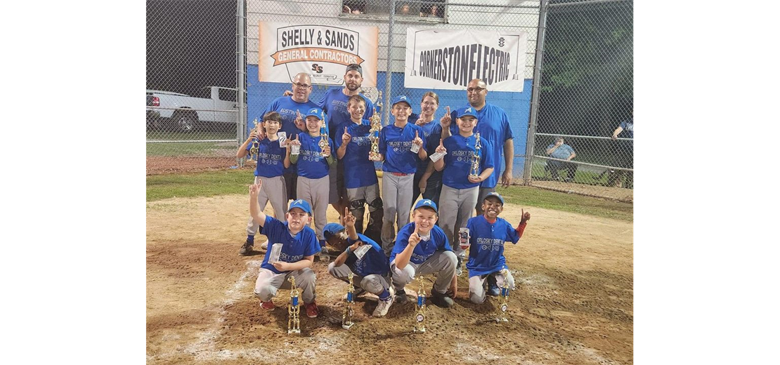 2023 10U Baseball Champions - Orlosky Dental