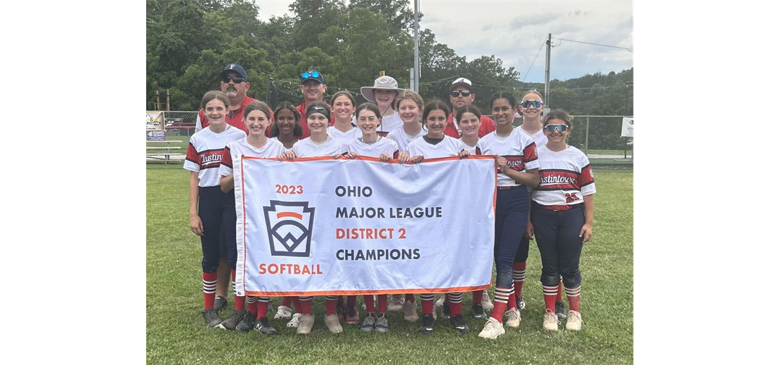 2023 District 2 Ohio Little League Majors Softball Champions
