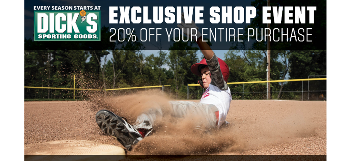 ACB Dick's Sporting Goods Fall Shop Weekend 8/4 - 8/7