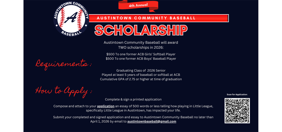 2026 ACB Scholarship